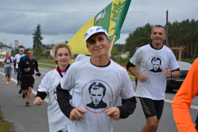 XXII bieg szlakiem  męczeńskiej drogi bł. ks. Popiełuszki